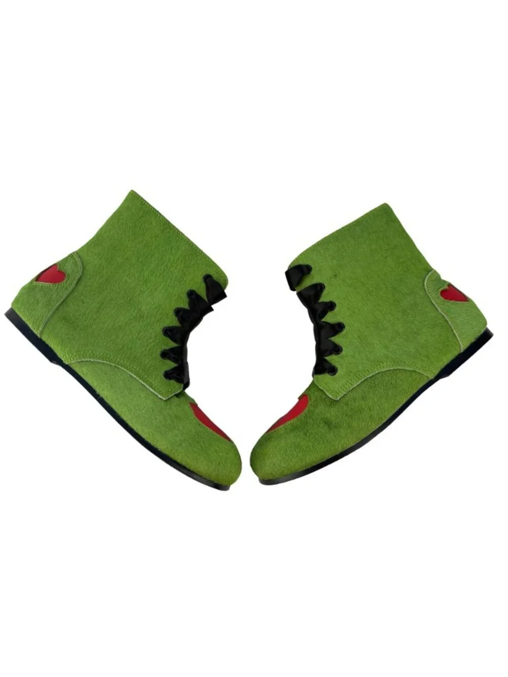 Spellbound Soles NEW The Mean One Grinch Boots Dress Up Girls Size Y3 Youth 3